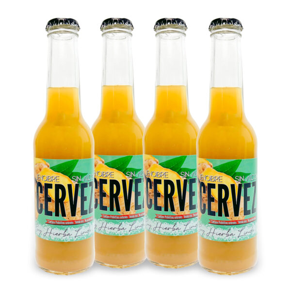 Ginger Beer Sin Alcohol 4 Pack (275 ml) Cerveza De Jengibre Artesanal